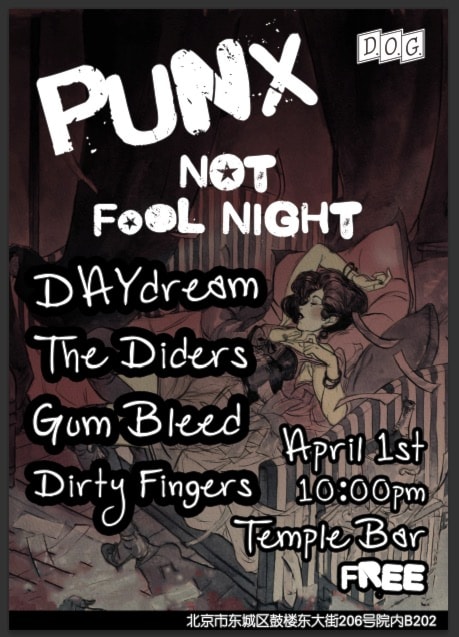 PUNX AIN’T NO FOOLS’ NIGHT!